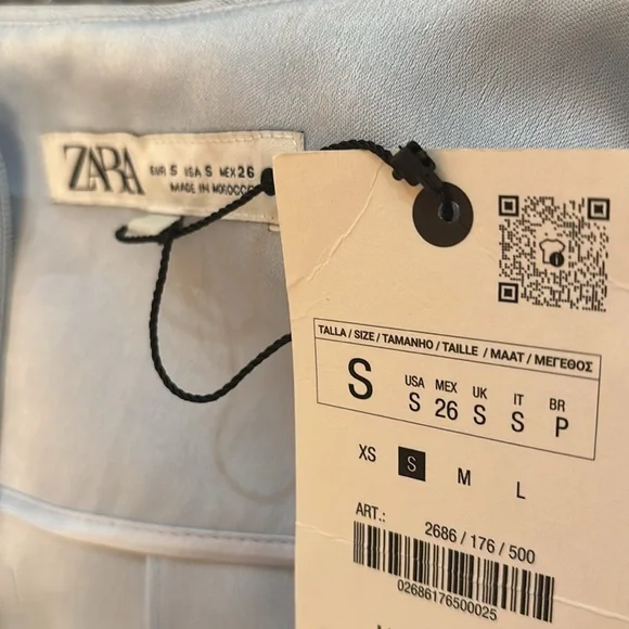 Zara Contrasting sequin high waist midi skirt ZW Collection Sz.XS